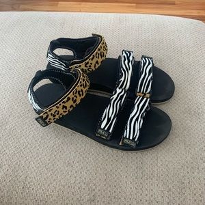 FILA Drift Animal Print Sandal
